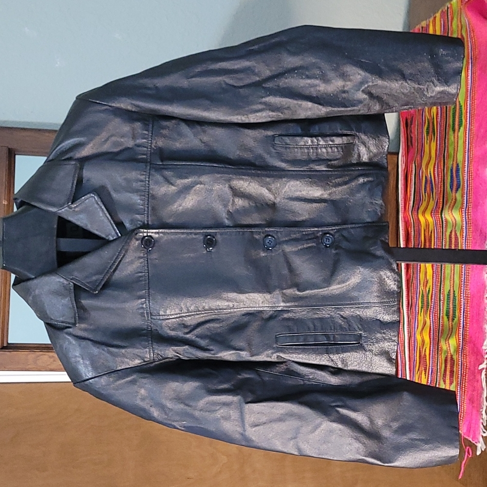 Black 100% Leather Jacket